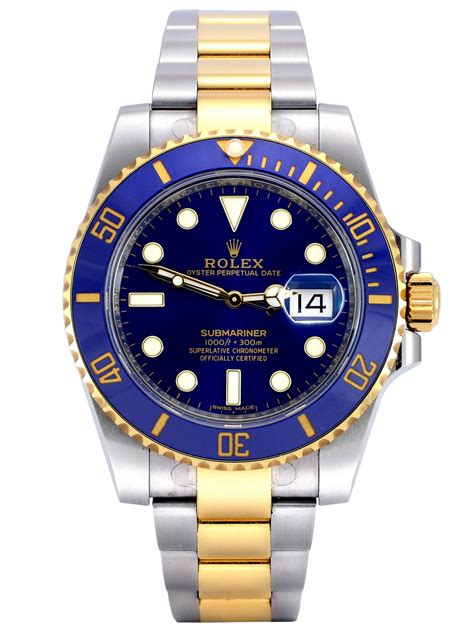 rolex submariner blue size